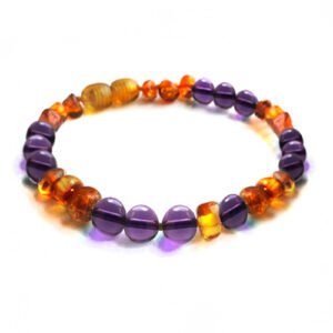 Pulsera Unisex Juvenil/Adulto modelo Luz de Llama Violeta