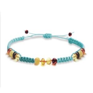 Pulsera Unisex Juvenil/Adulto de ámbar VIBRA DIVINA