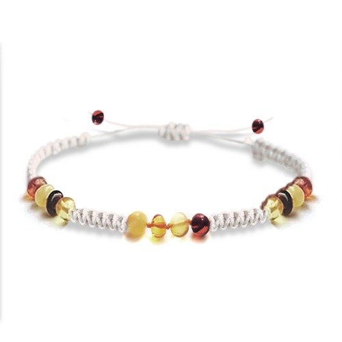 Pulsera Unisex Juvenil/Adulto de ámbar VIBRA DIVINA