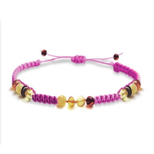 Pulsera Unisex Juvenil/Adulto de ámbar VIBRA DIVINA