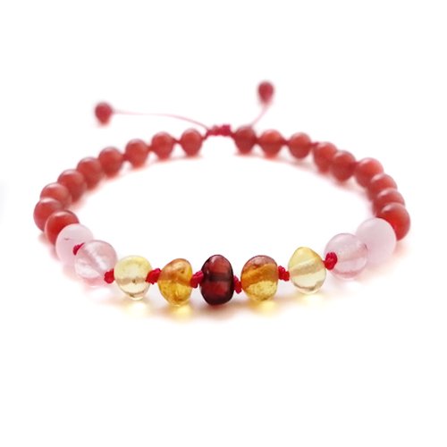 Pulsera bebé/dentición modelo MAL DE OJO ANCESTRAL