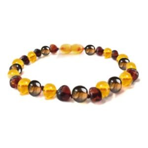 Pulsera bebé/dentición ámbar báltico MUNDOS DE PROTECCIÓN