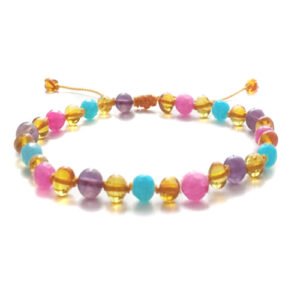 Pulsera Unisex Juvenil/Adulto de ámbar ALQUIMIA DE LA TIERRA